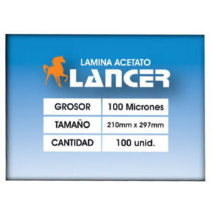 9811 - papel acetato lancer copiadora 100 micras