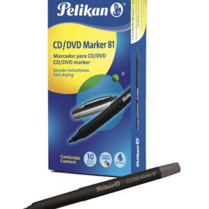 10308 - MARCADOR CD PELIKAN NEGRO