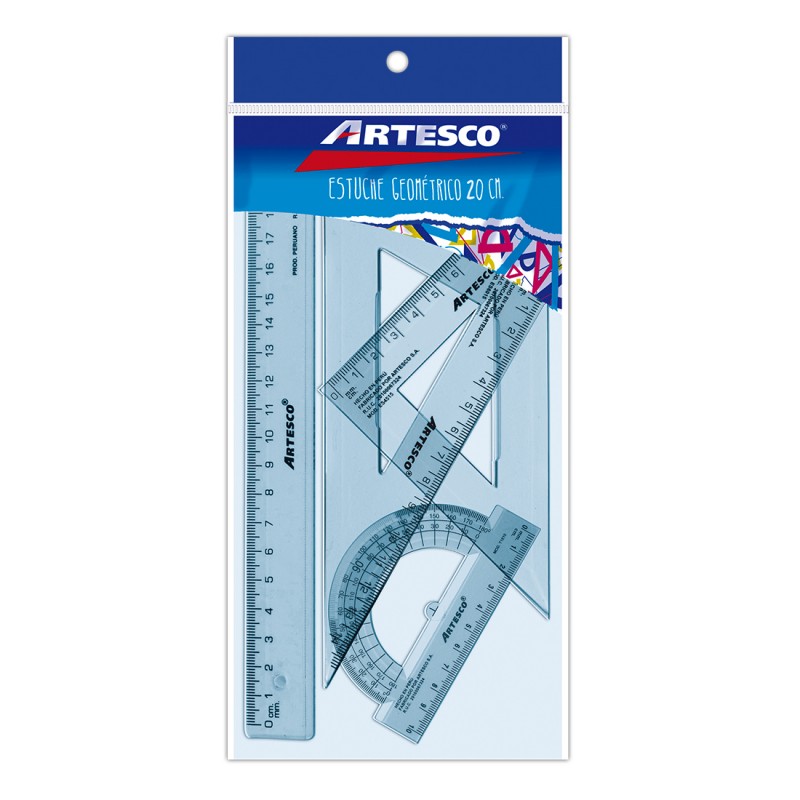 10480 - JUEGO GEOMETRICO ARTESCO 20CM 10480 - JUEGO GEOMETRICO ARTESCO 20CM