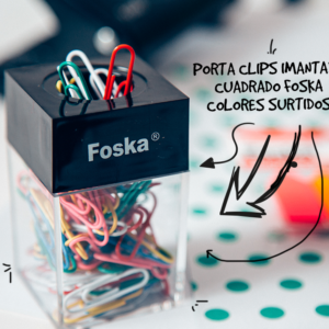 10520 - PORTACLIP FOSKA PLÁSTICO