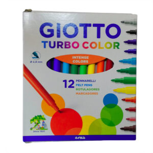 10528 - MARCADOR GIOTTO X12 TURBO COLOR