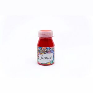 10557 - PINTURA TELA FRANCO ROJO NAVIDAD