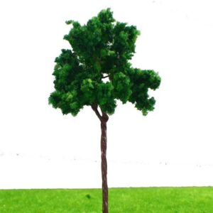10977 - MAQUETA ÁRBOL RAÍZ VERDE OSCURO