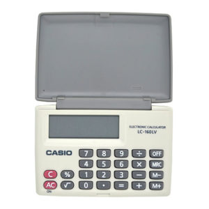11915 - CALCULADORA CASIO LC160LV BLANCA