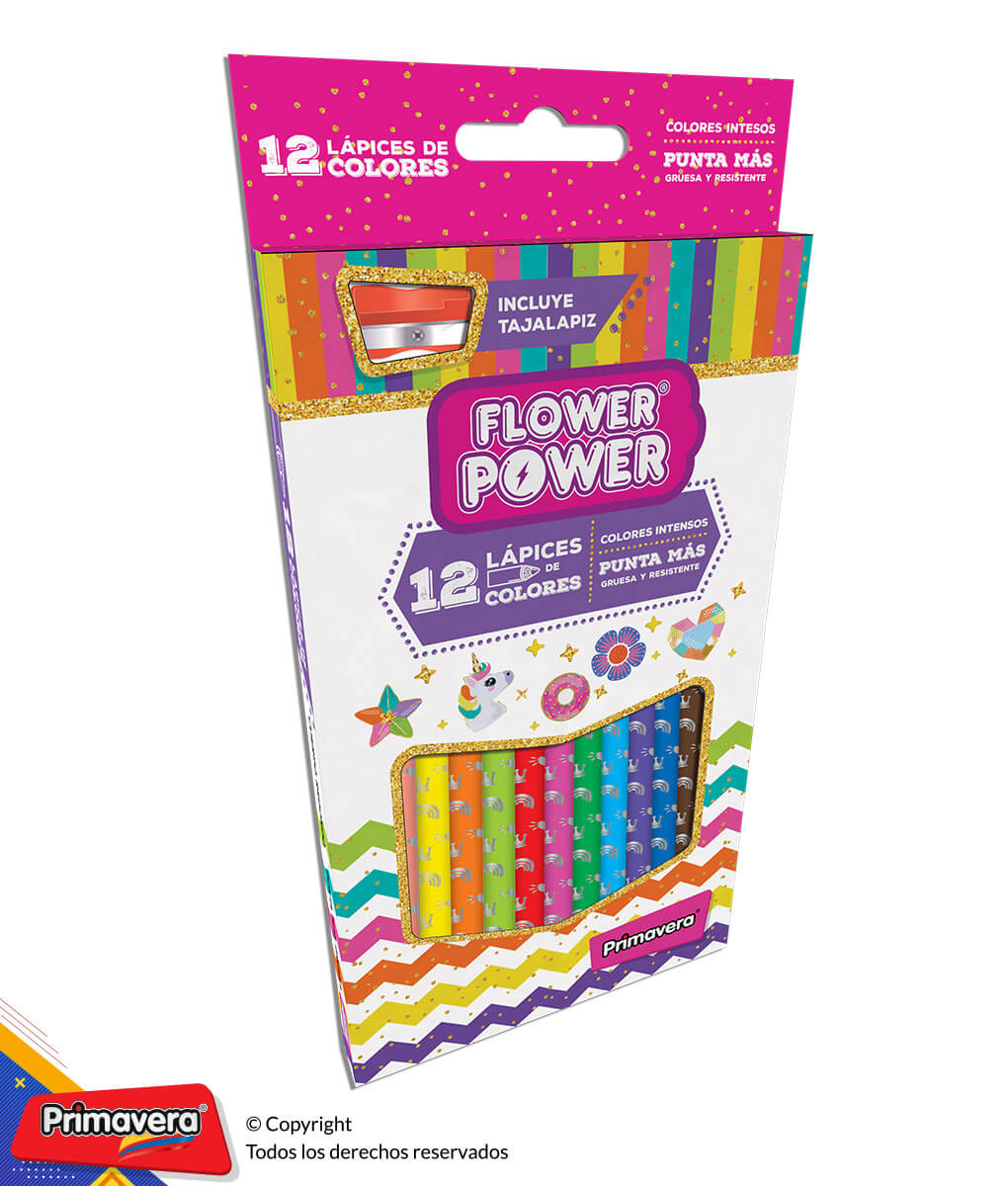 12575 - PINTURA PRIMAVERA FLOWER 12 CLRS 237 016 12575 - PINTURA PRIMAVERA FLOWER 12 CLRS 237 016
