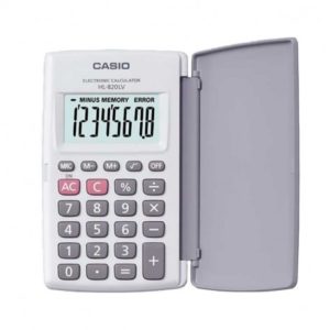1545 - CALCULADORA CASIO 820 BLANCA