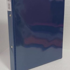 2074- CARPETA 2 ANILLOS OFICIO AZUL MARINO