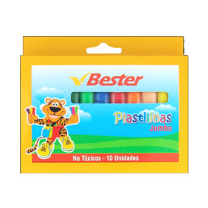 2843 - PLASTILINA BESTER 10 JUMBO