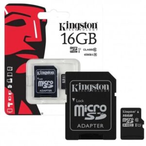 3904 - TARJETA MEMORIA 16GB KINGSTON