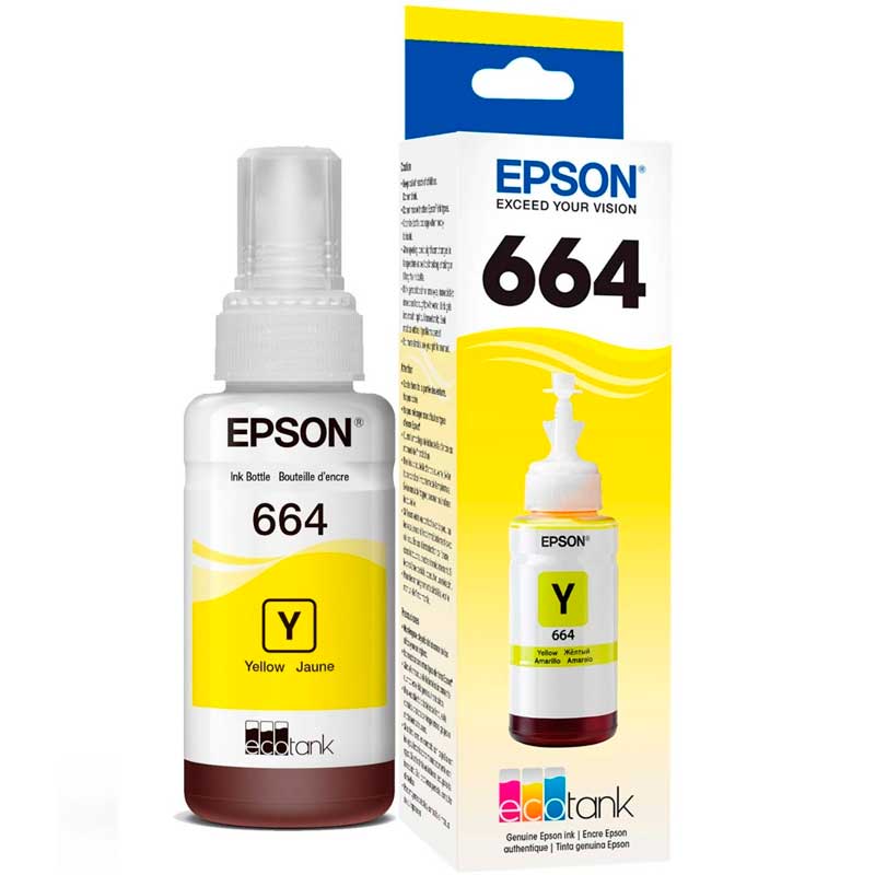 5244 - TINTA IMP EPSON 664 AMARILLO 5244 - TINTA IMP EPSON 664 AMARILLO