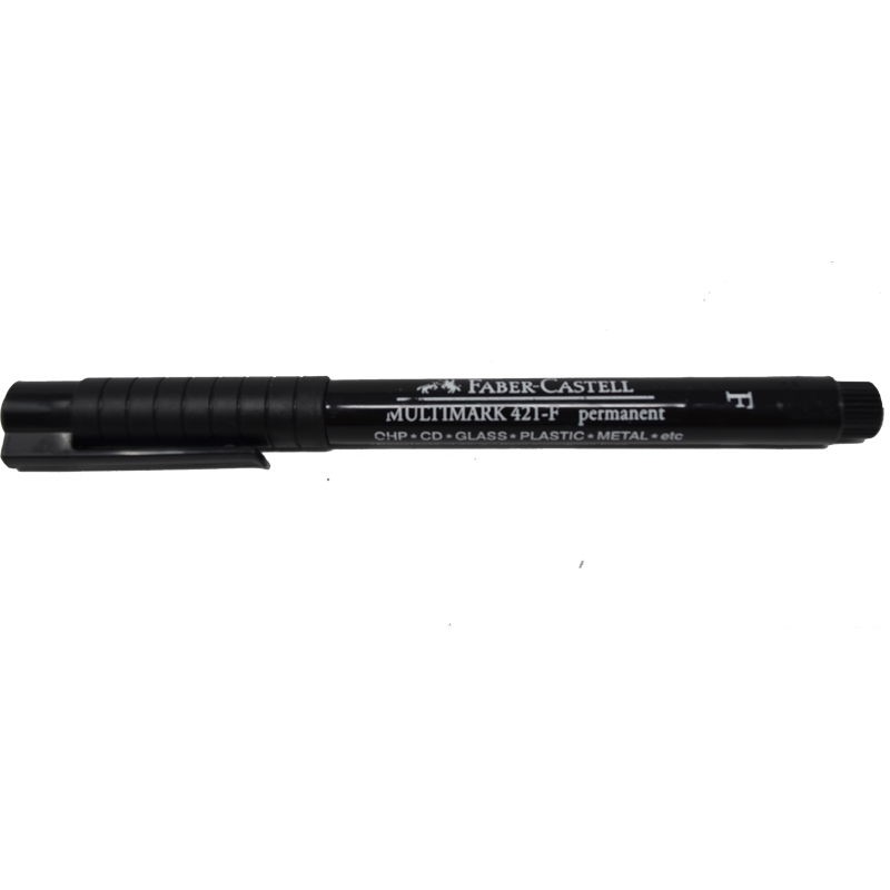 6230 - MARCADOR FABER CASTELL 421F NEGRO 6230 - MARCADOR FABER CASTELL 421F NEGRO
