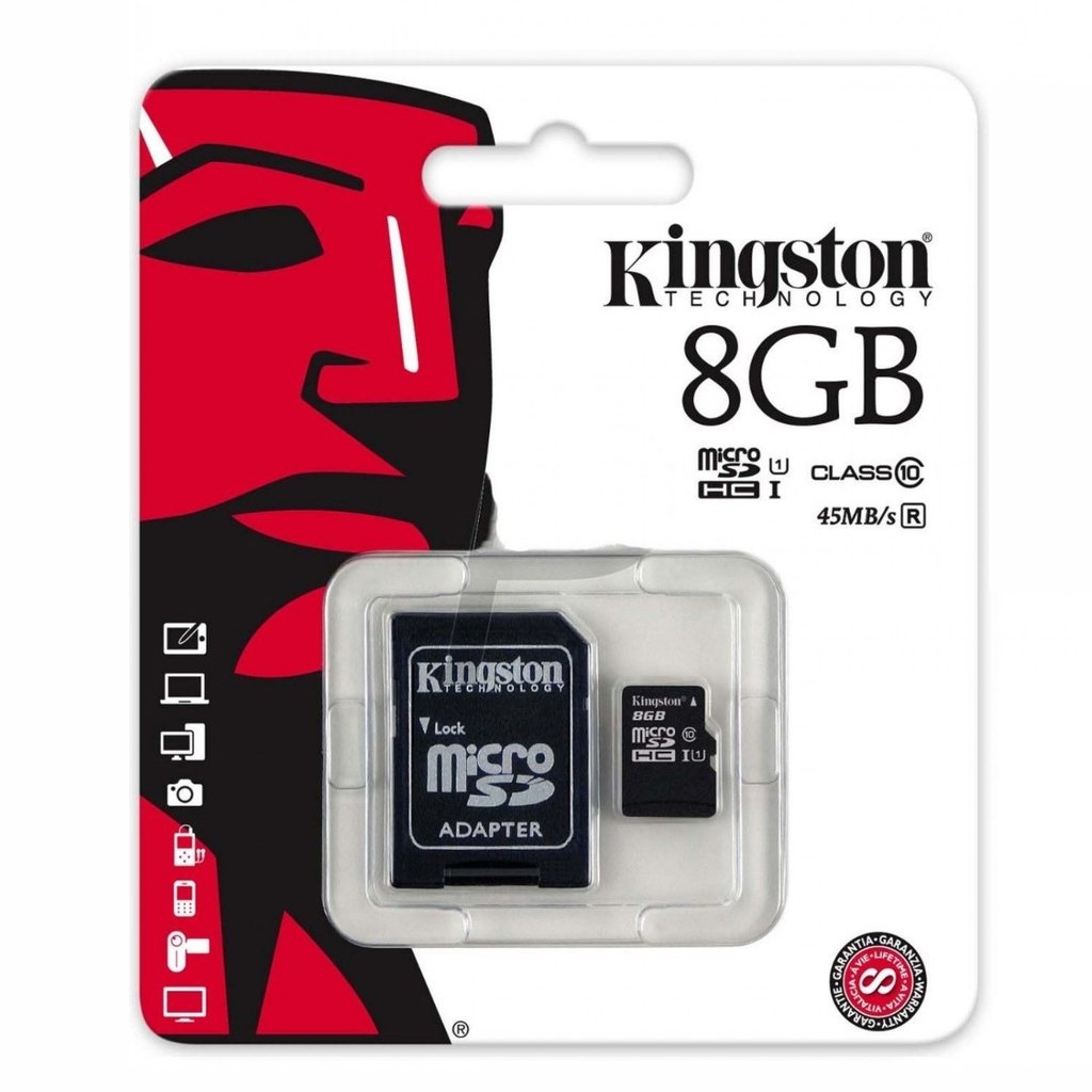 6452 - TARJETA MEMORIA 8GB KINGSTON 6452 - TARJETA MEMORIA 8GB KINGSTON