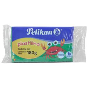 6485 - PLASTILINA PELIKAN BARRA VERDE