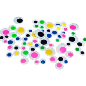 6529 - OJOS MOVIBLES 60PZS COLORES