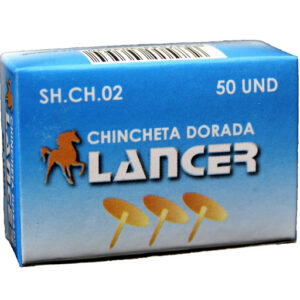 6687 - TACHUELA LANCER DORADA