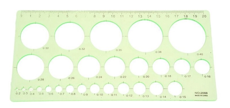 6722 - PLANTILLA 2088 CIRCULOS 6722 - PLANTILLA 2088 CIRCULOS