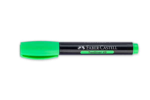 7688 - RESALTADOR FABER CASTELL VERDE 7688 - RESALTADOR FABER CASTELL VERDE