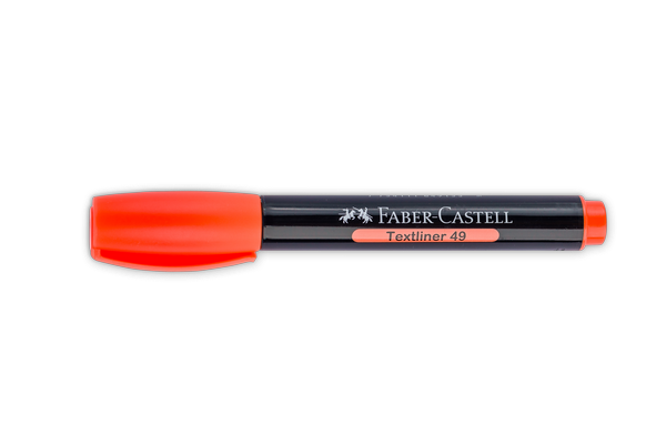 7691 - RESALTADOR FABER CASTELL NARANJA 7691 - RESALTADOR FABER CASTELL NARANJA