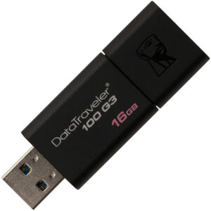 7877 -FLASH KINGSTON 16GB DT100G3 NEGRO