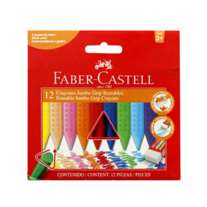 8202 - CRAYON FABER CASTELL 12 JUMBO