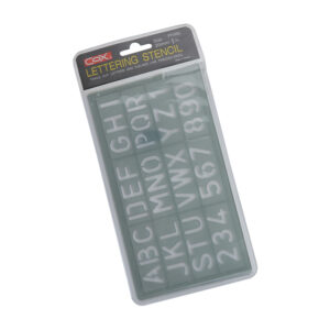 9748 - PLANTILLA COX P1595 ABECEDARIO 20MM