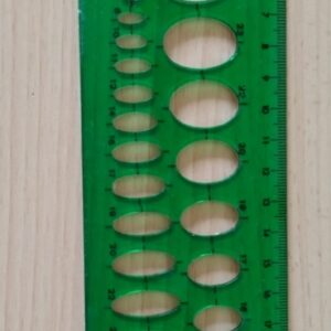 9754 - PLANTILLA DFH 156004 ELIPSES VERDE