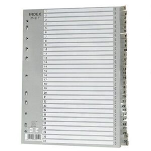9836 - SEPARADOR HOJAS X31 NUMERADO