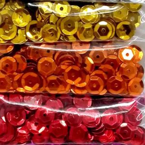 7837 - LENTEJUELA LANCER DORADA FUNDA